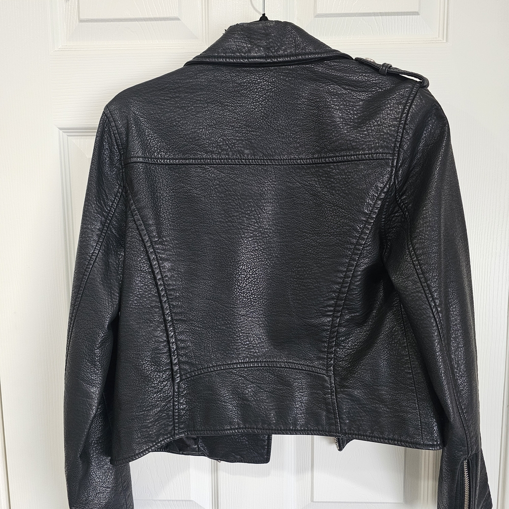 Pistola Black PU Leather Jacket for Women Medium - Picture 8 of 16